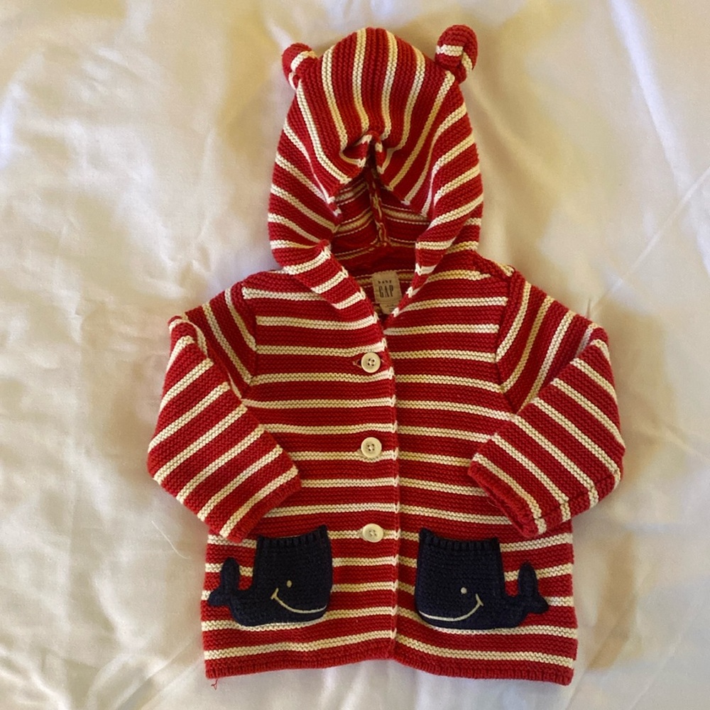 Baby Gap Bear Cardigan